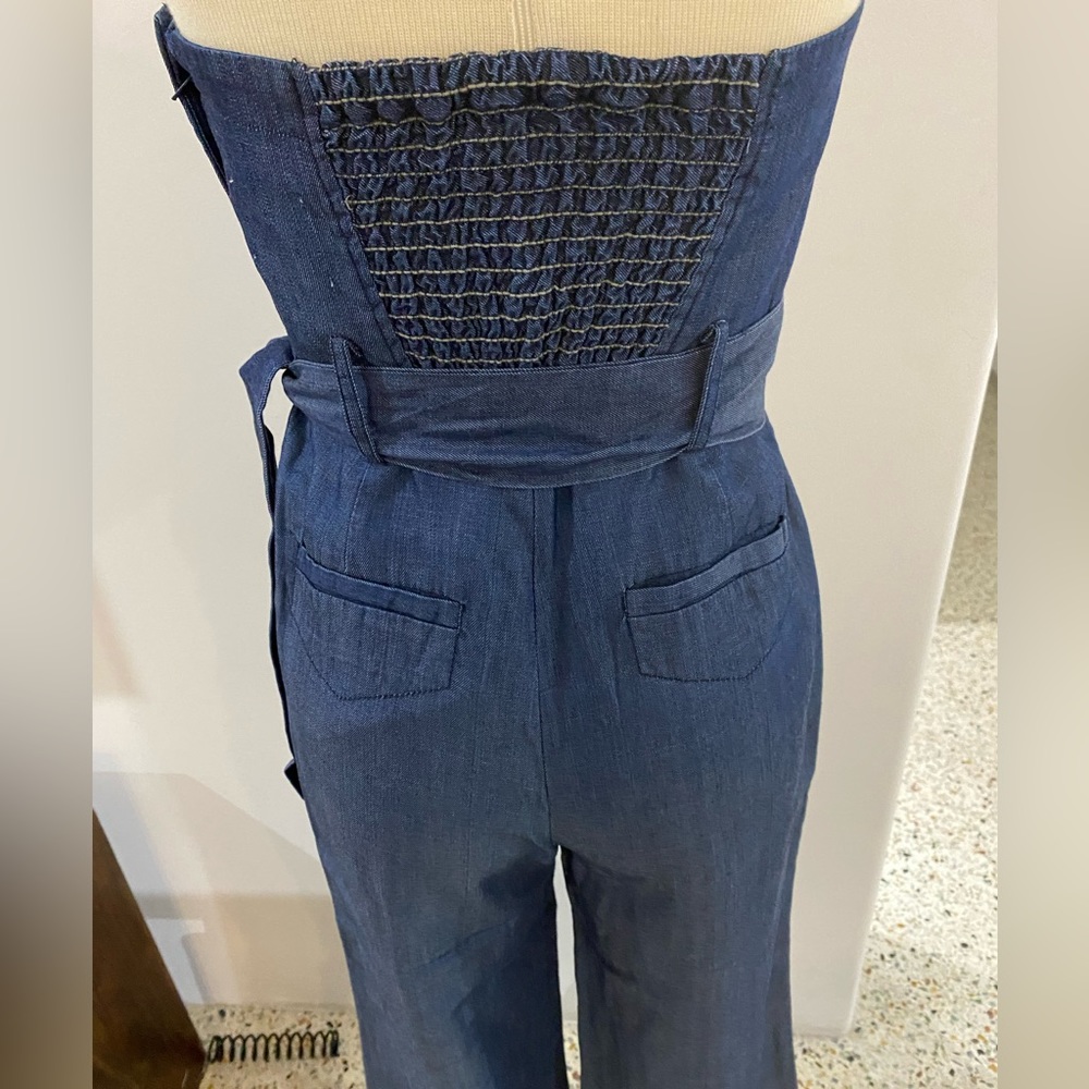 Anthropology Elevenses size 0 halter jumpsuit - Picture 5 of 6